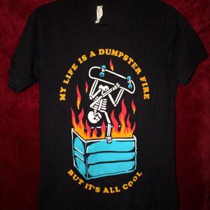 Wicked Clothes 'Dumpster Fire' Shirt